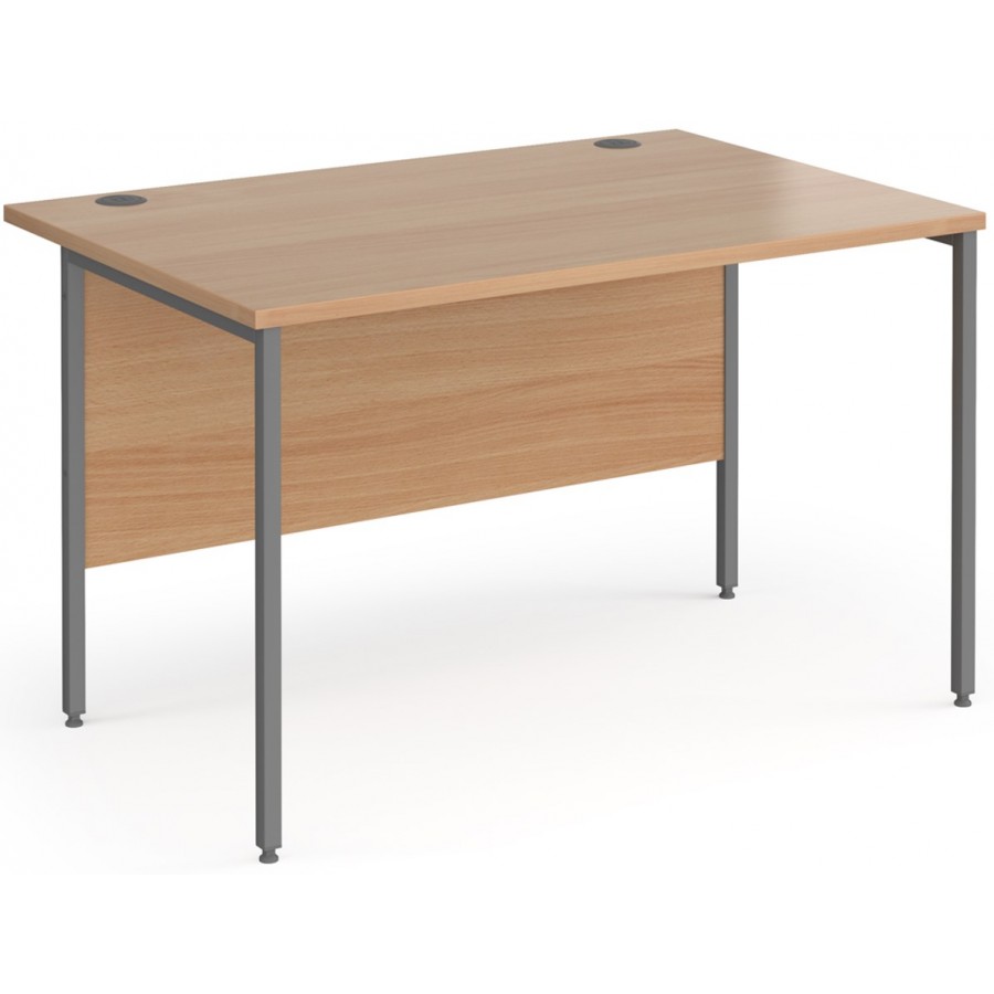 Harlow Straight Desk with H-Frame Leg